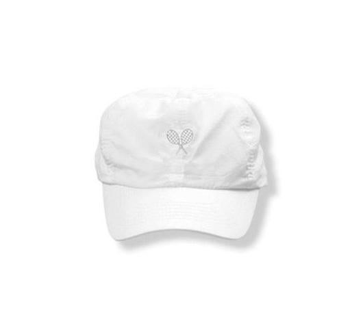 White Hat (White) - Little Miss Tennis
